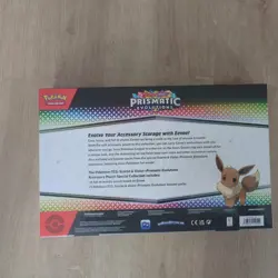 Pokemon TCG Prismatic Evolutions Accessory Pouch Special Collection New Sealed - Image 2