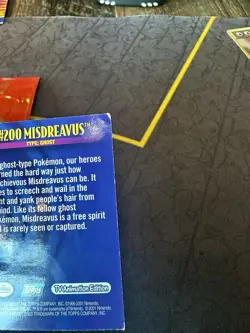Misdreavus #200 Pokemon Topps Johto League Champions Holo Rare 329🔥MP🔥 - Image 4