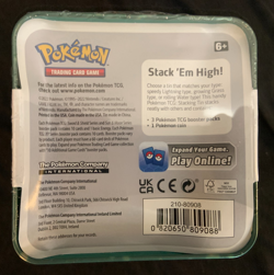 Pokemon TCG 2022 Stacking Tin - Grass Type - New Sealed - Image 2