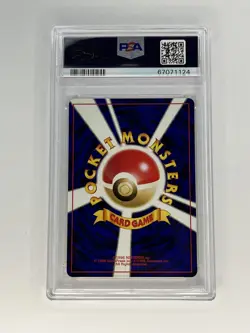 2000 PSA 9 Mint Japanese Pokemon Neo 3 Revelation Entei Promo #244 Non Holo Rare - Image 2