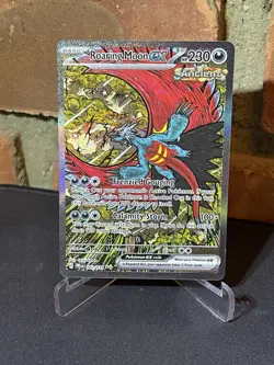Roaring Moon EX 162/131 Pokemon Prismatic Evolutions Special Illustration Rare - Image 1