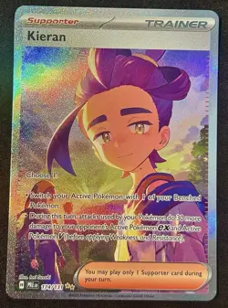 Kieran 174/131 - Special Illustration Rare - Pokemon Prismatic Evolutions - NM - Image 1