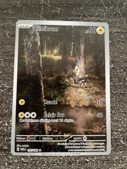 ZEBIBRON FULL ART - POKEMON 195/182 EV04 FAILLE PARADOXE NEUF FR - Image 1