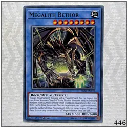 Megalith Bethor - IGAS-EN039 - Common 1st Edition Yugioh - Image 1