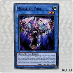 Megalith Phul - ROTD-EN036 - Common 1st Edition Yugioh - Image 1