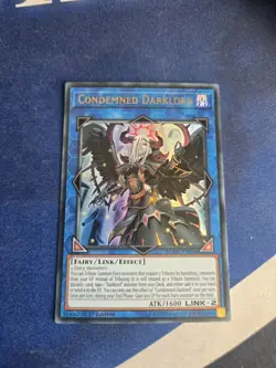 Condemned Darklord DUOV Duel Overload 1st Edition European Print NM Yu-Gi-Oh - Image 1