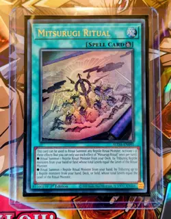 Mitsurugi Ritual (Ultra Rare) - SUDA-EN095 - Yu-Gi-Oh TCG - Image 1
