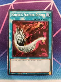 Harpie's Feather Duster EGS1-EN022 Super Rare 1st Edition Yu-Gi-Oh - Image 1