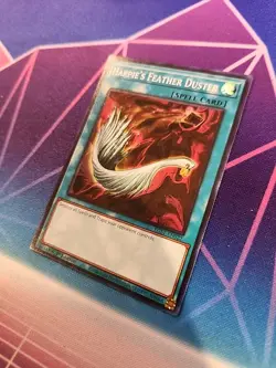 Harpie's Feather Duster EGS1-EN022 Super Rare 1st Edition Yu-Gi-Oh - Image 3