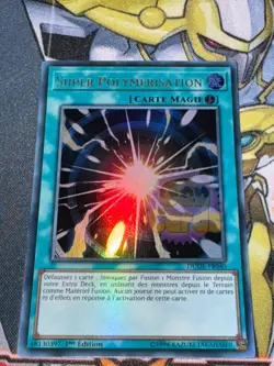 CARTE Yu Gi Oh SUPER POLYMERISATION DUDE-FR040 1ere edition - Image 1
