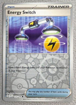 Energy Switch Reverse Holo NM SV1 173/198 Scarlet & Violet Pokemon Card - Image 1