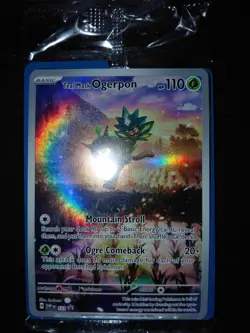 Teal Mask Ogerpon 123 Sv: Scarlet & Violet Promo Cards Holo - Image 1