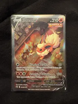 Flareon V SWSH179 SWSH: Sword & Shield Promo Cards Holo NM/MT (English) - Image 1