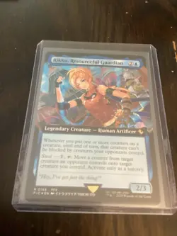 NM Foil R - Rikku, Resourceful Guardian (Extended Art): Commander: FINAL FANTASY - Image 2