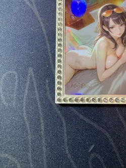 Robin Diamond Card Silver Metal Beautiful Waifu Doujin Case Prize One Piece - Image 5
