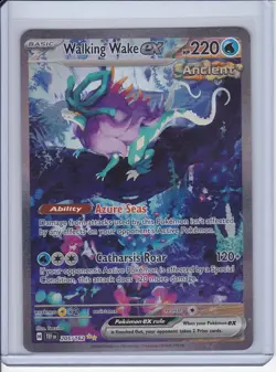 Walking Wake ex 205/162 NM SV05: Temporal Forces Holo Pokemon Card - Image 1