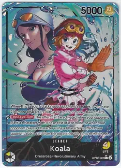 One Piece Card Game - Koala OP12-081 - Leader Card - English Version - Image 1