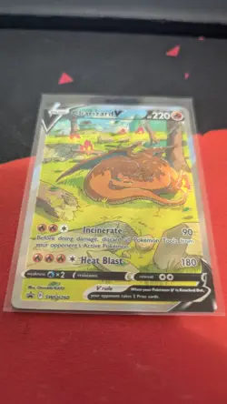 Charizard V SWSH260 Black Star Promo Holo Pokemon Card NM - Image 3