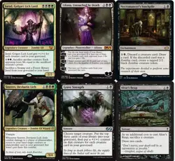 Liliana's Zombies-60 card Magic the Gathering Deck-Mythics-Rares-MTG-RTP-Storrev - Image 1