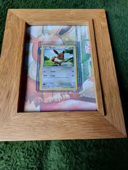 Framed Eevee Build A Bear Promo 063/098 Pokemon Card. - Image 2
