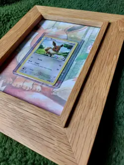 Framed Eevee Build A Bear Promo 063/098 Pokemon Card. - Image 3