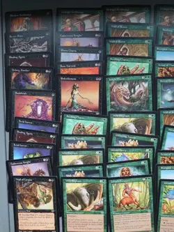 101 Mirage.MTG Cards Only Lot. Old Vintage SEPMIR3 Bazaar Of Wonders And Booklet - Image 3