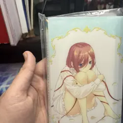 Broccoli Card folder The Quintessential Quintuplets Miku Nakano Binder new - Image 2