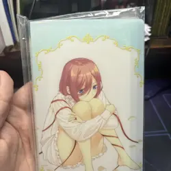 Broccoli Card folder The Quintessential Quintuplets Miku Nakano Binder new - Image 3