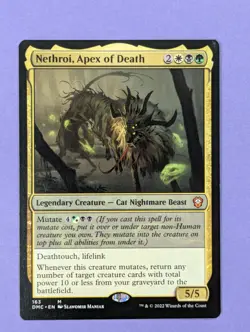 MTG Magic: Dominaria United Commander: Nethroi, Apex of Death #163 Mythic - NM - Image 1
