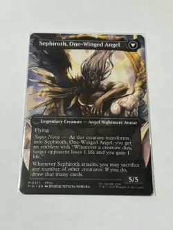 Sephiroth, Fabled SOLDIER (0317) (Borderless) Final Fantasy Regular - Image 2