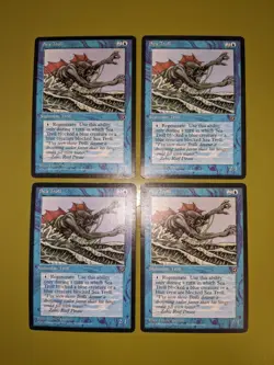 Sea Troll x4 Homelands 4x Playset Magic the Gathering MTG - Image 1