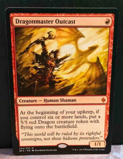 Dragonmaster Outcast - Battle for Zendikar - Mythic - NM/LP - MTG - Image 1