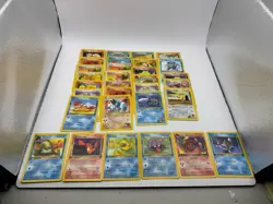 VTG Pokemon Non Holo Lot Of 31 Cards Base Set 2 Gym Challenge Some 1st Ed. LP MP - Image 1