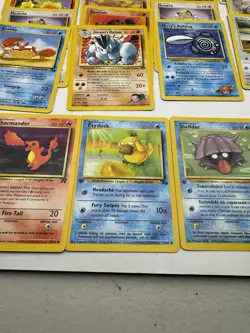 VTG Pokemon Non Holo Lot Of 31 Cards Base Set 2 Gym Challenge Some 1st Ed. LP MP - Image 4