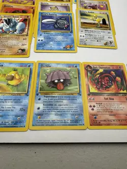 VTG Pokemon Non Holo Lot Of 31 Cards Base Set 2 Gym Challenge Some 1st Ed. LP MP - Image 5