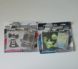 Pokemon Black Bolt White Flare Tech Sticker Collection Sealed Set - Image 1