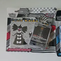Pokemon Black Bolt White Flare Tech Sticker Collection Sealed Set - Image 2
