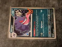 Gengar 57/91 Near Mint Cosmo Holo Trick Or Trade Pokemon Tcg Pack Fresh - Image 3