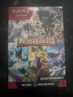 Pokemon TCG: Paldea Evolved Booster Bundle - Brand New Sealed. (6 booster packs) - Image 1