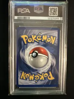 2000 Pokemon TCG Charizard Base Set 2 Holo Rare PSA 3 - Image 2