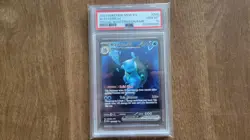 Pokemon 151 Blastoise EX 200/165 Special Illustration Rare Psa 10 Free Shipping - Image 1