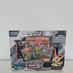 Pokemon TCG: 5 Black Bolt & White Flare Victini Illustration Collections Sealed - Image 1