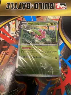 Mega Evolution Build & Battle Pokemon Deck 2025 Meganium - Image 1