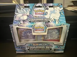 Pokemon Sun & Moon Trainer Kit Alolan Sandlash & Alolan Ninetales SEALED - Image 1
