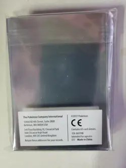 BRAND NEW Pokemon Shining Legends Ho-Oh Sealed Sleeves 65ct 10d3 - Image 2