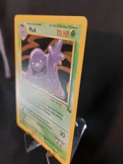 Muk 13/62 - Fossil Set Holo Rare Unlimited 1999 WOTC Vintage Pokemon TCG - LP - Image 4