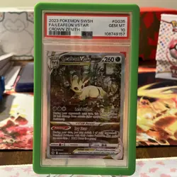 Pokemon Crown Zenith Leafeon VSTAR GG35 & Glaceon VSTAR GG40 PSA 10 - Image 3