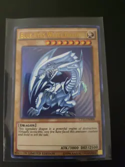 3x Blue-Eyes White Dragon CT13-EN008 Ultra Original SDK Kaiba Artwork YUGIOH NM - Image 4