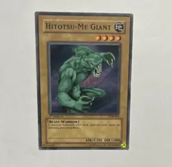 Yugioh Hitotsu-Me Giant Common 2002 LOB-002 1st Edition MP - Image 1
