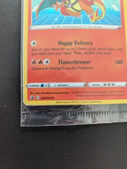 Pokemon TCG Special Delivery Charizard Promo SWSH075 Holo Card NM Sealed - Image 5